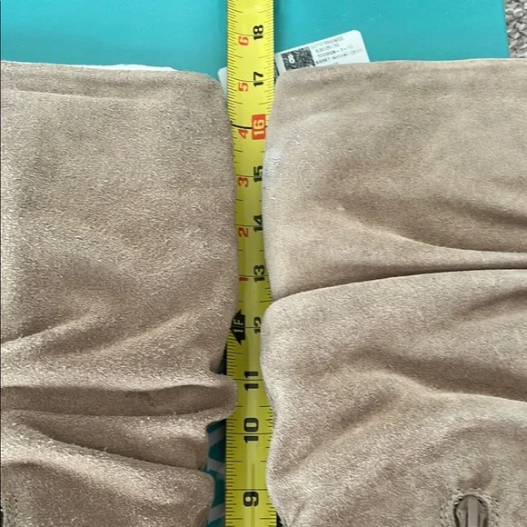 Array Women's Suede Boots - Beige - Picture 3 of 5